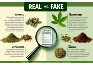 Guide to Distinguishing Real vs Fake Herbal Products