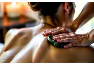 Gua Sha Therapy for Upper Back Tension and Relaxation