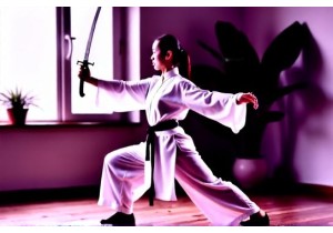 Tai Chi Sword Forms Simplified for Indoor Practice
