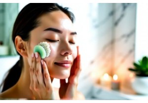 Facial Gua Sha for Glowing Skin and Facial Muscle Relaxation at Home