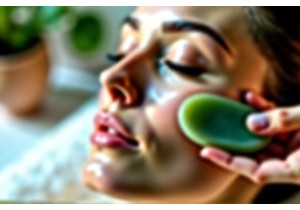 Enhance Lymphatic Drainage with Light Gua Sha Strokes