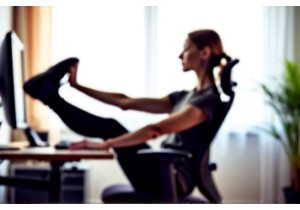 Tai Chi Principles Applied to Office Chair Stretching