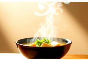 Spleen Warming Ginger Miso Soup for Cold Abdomen and Diarrhea