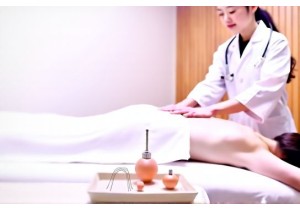 Healing traditions apply cupping gua sha and plum blossom needle therapy