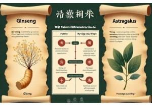 TCM Pattern Differentiation Before Selecting Ginseng or Astragalus Supplements