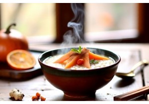 Chinese Medicinal Yam Porridge for Spleen Qi Deficiency