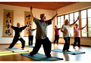 Eight Brocades Practice for Balance Strength and Longevity in Seniors