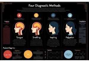 Damp Heat Phlegm Cold Identification Using Four Diagnostic Methods