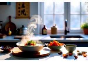 TCM Diet Emphasis on Cooked Warm Foods for Spleen Qi Support