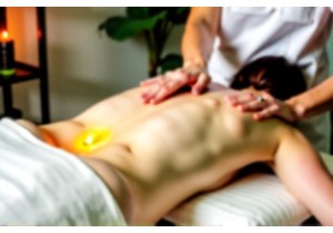 Menstrual Discomfort Relief with Abdominal Moxibustion and Massage