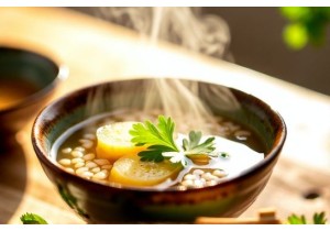TCM Gut Healing Broths with Fermented Rice and Ginger for Digestive Wellness