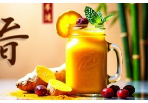 TCM Inspired Anti Inflammatory Smoothies with Turmeric Ginger and Goji