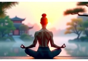 Breath Coordinated Movement in Eight Brocades for Deep Relaxation Effects