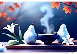 Autumn Moisturizing Foods Like Snow Pear and Lily Bulb for Lung Yin Deficiency
