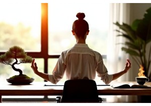 Desk Yoga Meets Dao Yin for Real Time Stress Dissolution