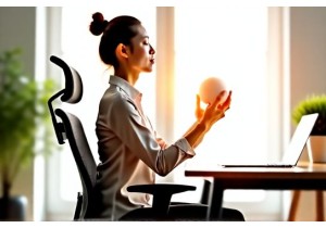Office Chair Adapted Qigong to Restore Energy in Under Fi...