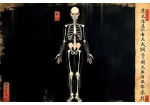 Ancient Wisdom Ink Painting Anatomy in Ming Medicine